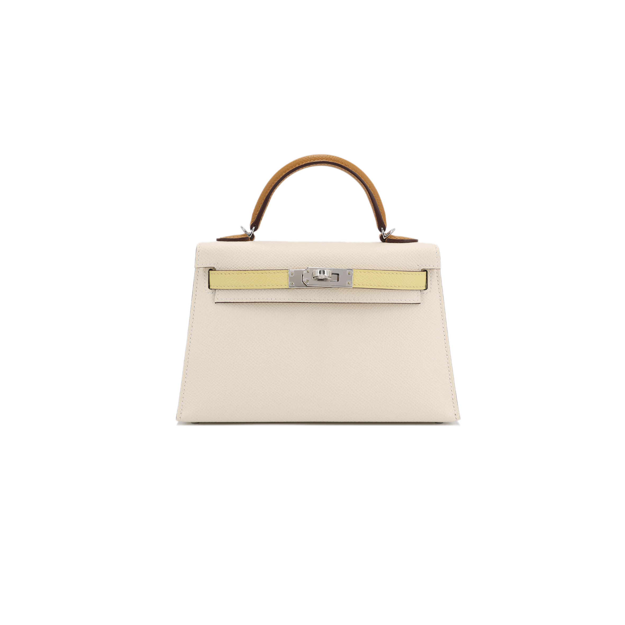 HERMÈS MASTER MINI KELLY II EPSOM VEAU EPSOM TRICOLORE (19*12*5.5cm) 